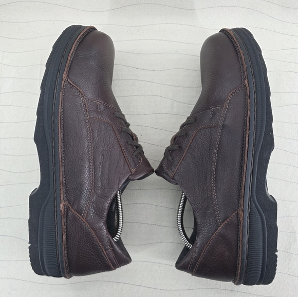 NAOT Mens Olaf Lace‑Up Dark Brown Leather Shoes Made in Israel Size 13 US/ 46 EU main image 5